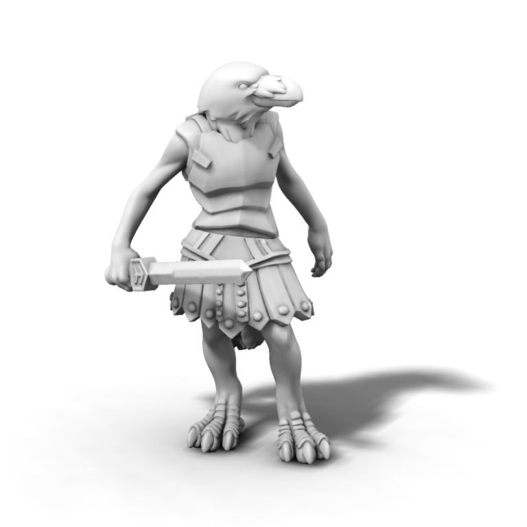 Crow Legionnaire with Sword