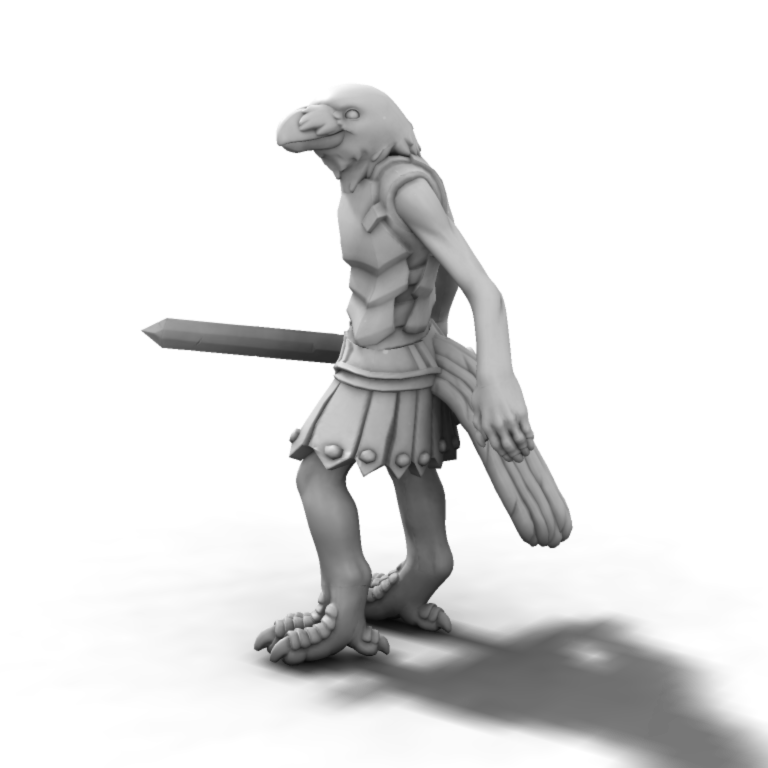 Crow Legionnaire with Sword