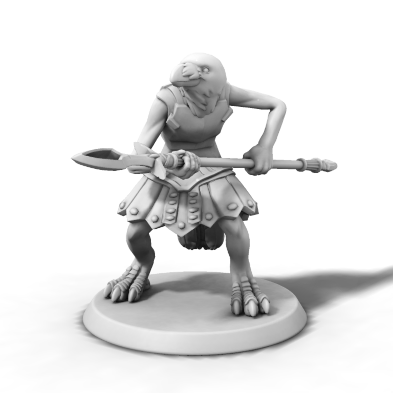 Crow Legionnaire with Spear