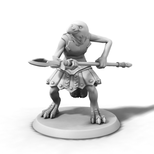 Crow Legionnaire with Spear