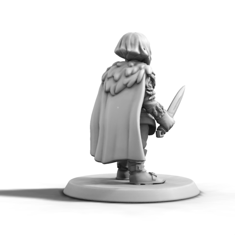 Halfling Female with Bob Haircut