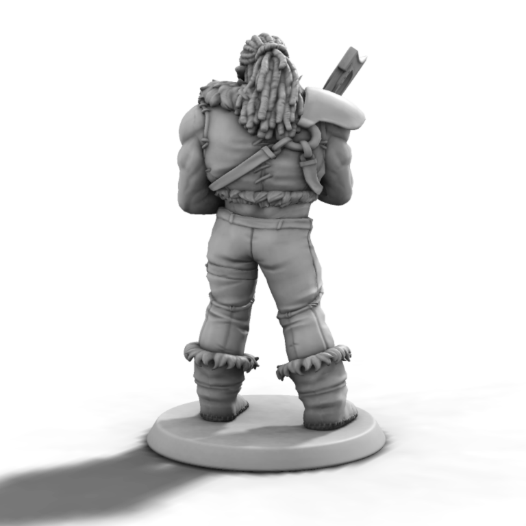 Orc Warrior with Great Axe